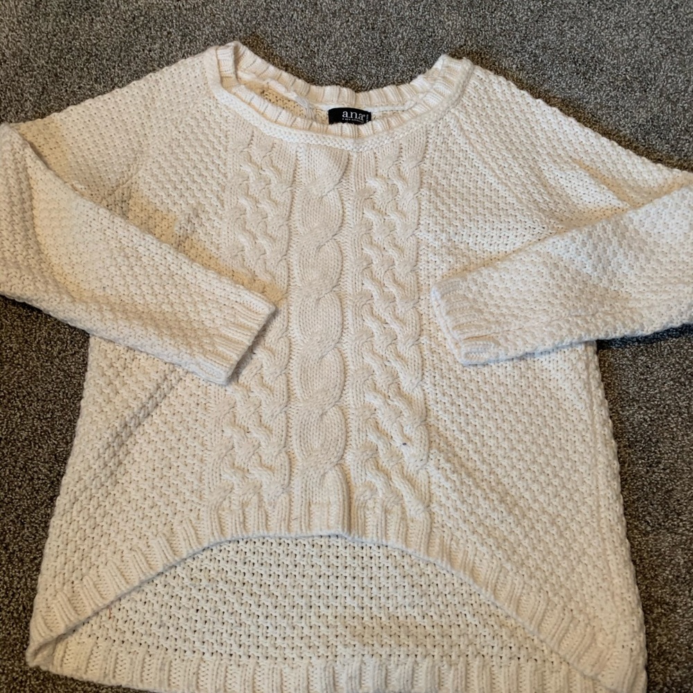 White Knit Sweater